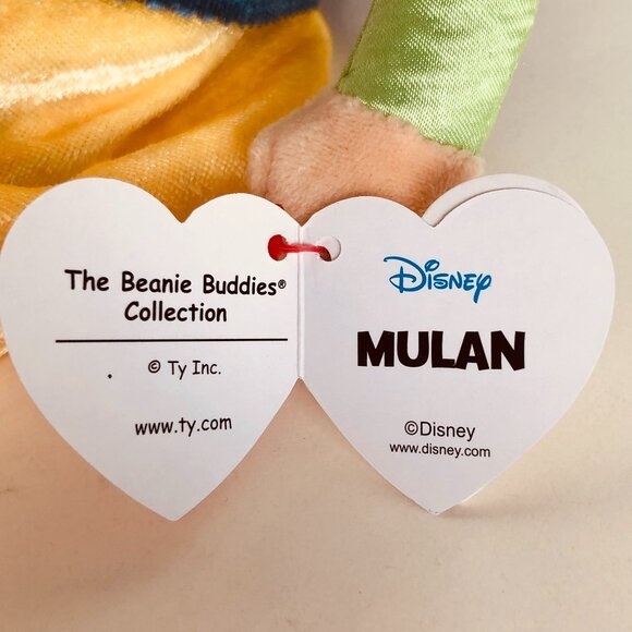 Ty New w/ Tag Sparkle Disney’s Mulan Plush Doll 16"( 41cm ) - Picture 14 of 16